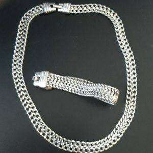 Monet bracelet and necklace set